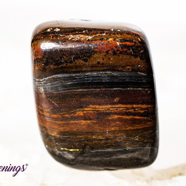 Tiger Iron (Mugglestone Muggle Stone) - Tumbled