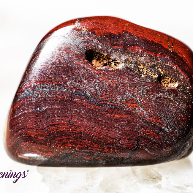 Tiger Iron (Mugglestone Muggle Stone) - Tumbled