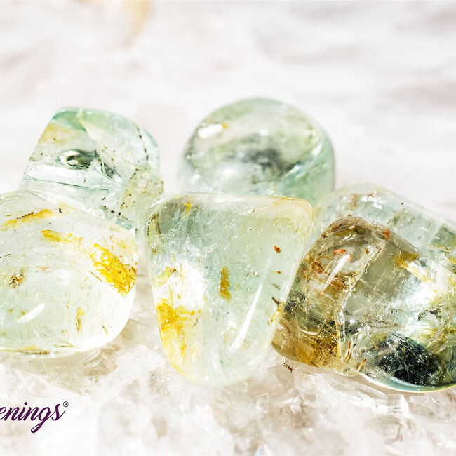 Blue Green Topaz - Tumbled