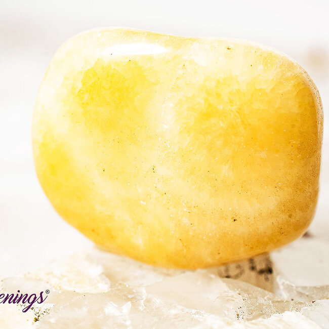 Yellow Calcite - Tumbled