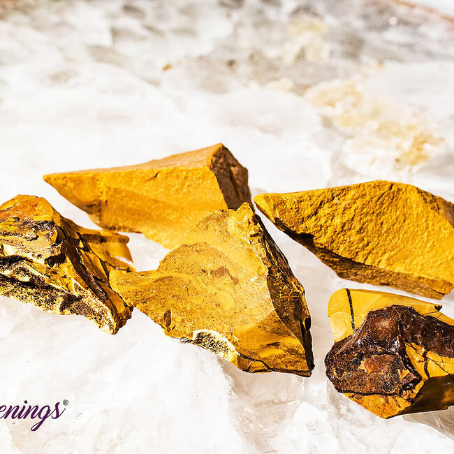 Yellow Jasper - Rough Raw Natural