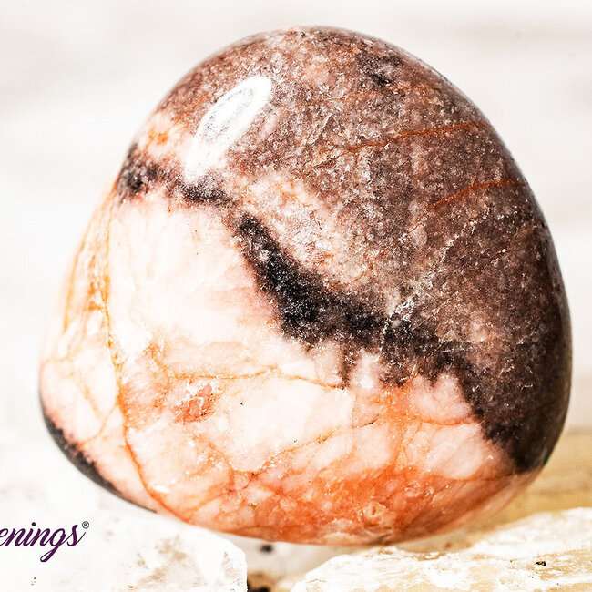 Pink Zebra Jasper- Tumbled