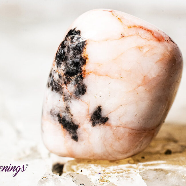 Pink Zebra Jasper- Tumbled