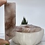 Fire Quartz (Red Hematoid) Slice - Large Slab Flat (2-4")