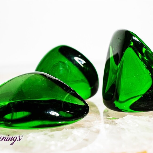 Gaia Stone (Helenite) - Tumbled