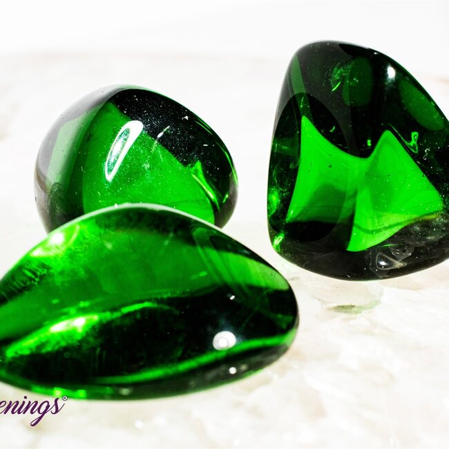 Gaia Stone (Helenite) - Tumbled