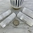 Selenite (Satin Spar Gypsum) Rectangle Sticks Wands Mini 3"- Rough Raw Natural