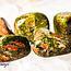 Unakite Jasper - Tumbled Smooth Epidotized Epidote Granite