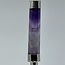 Amethyst & Clear Quartz Point Pendulums - Dowsing Faceted Divination Silver Chain - Crystal Gemstone