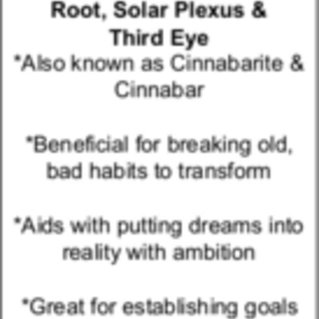 Cinnabite in Scapolite Cinnabrite Bracelets - 9mm