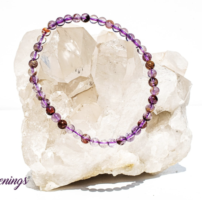 Super Seven 7 (Sacred Melody Stone) Bracelets - 4 - 5mm Mini