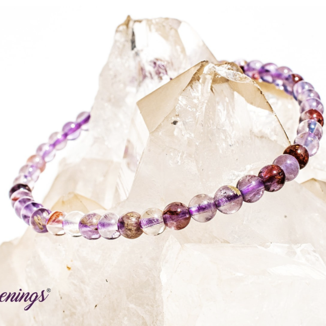 Super Seven 7 (Sacred Melody Stone) Bracelets - 4 - 5mm Mini