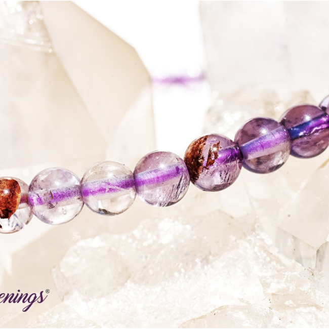 Super Seven 7 (Sacred Melody Stone) Bracelets - 4 - 5mm Mini