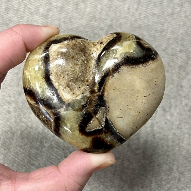 Septarian Jasper (Dragon Stone) Hearts - Large (3")