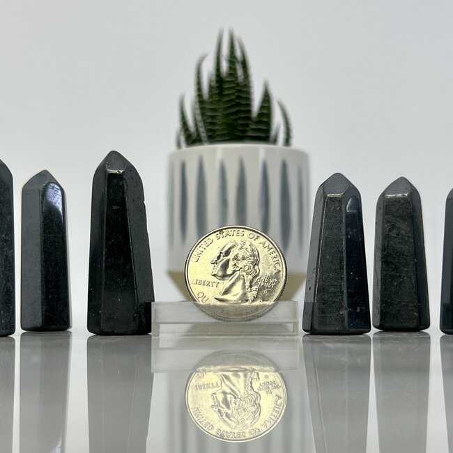 Hematite Towers Points Generators - Mini 1-2"