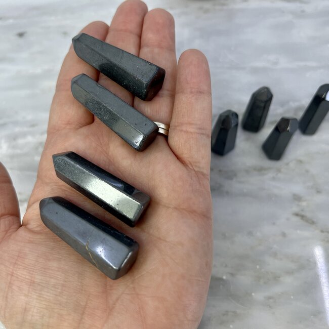 Hematite Towers Points Generators - Mini 1-2"