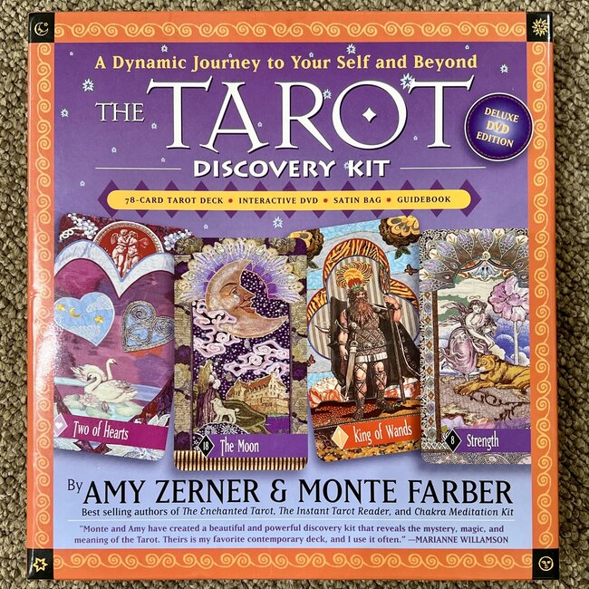 Zerner-Farber Tarot Deck Kit-CD Book