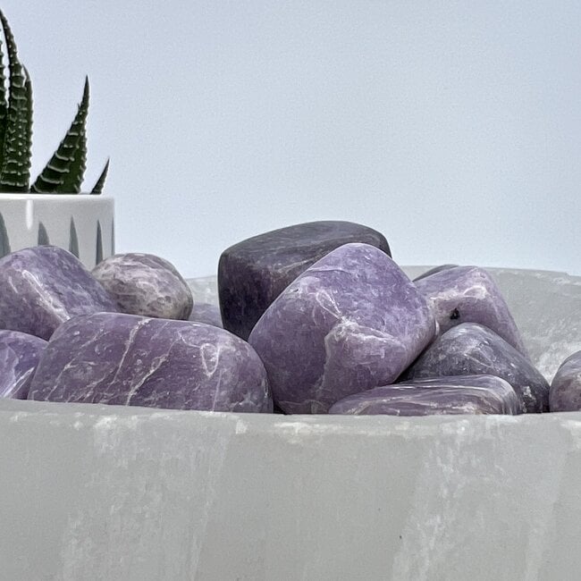 Lepidolite - Tumbled Large