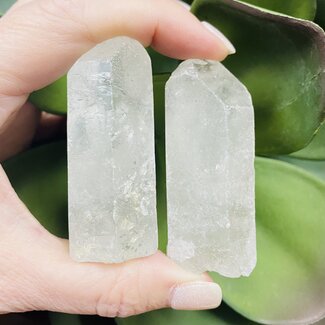 Clear (Crystal) Quartz Points - Medium Rough Raw Natural