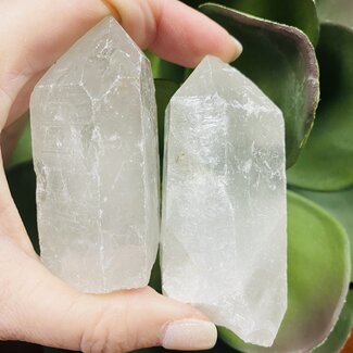 Clear (Crystal) Quartz Points - Large Rough Raw Natural