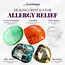 Allergy Relief - Crystal Kits Set Bundle Pack - Green Aventurine Carnelian Clear Quartz Blue Apatite Bloodstone