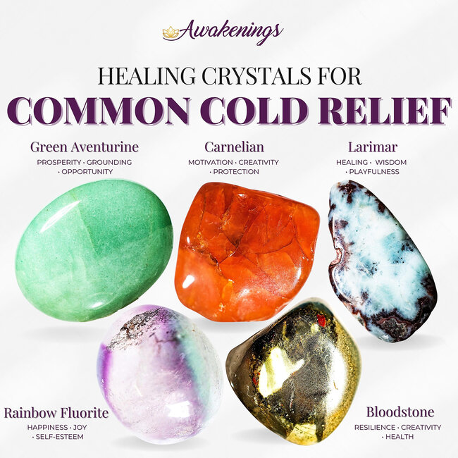 Common Cold Relief - Crystal Kits