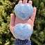 Blue Calcite Hearts - Large 2.5-3"