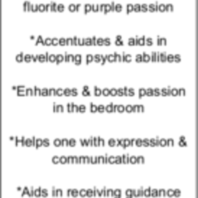 Tiffany Stone (Violet Opal Bertrandite) - Tumbled