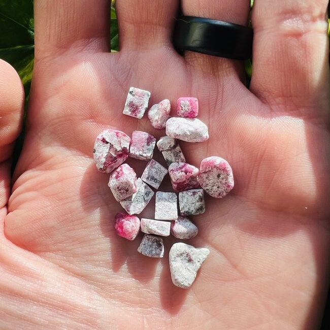 Bixbite (Red Beryl) - Tumbled