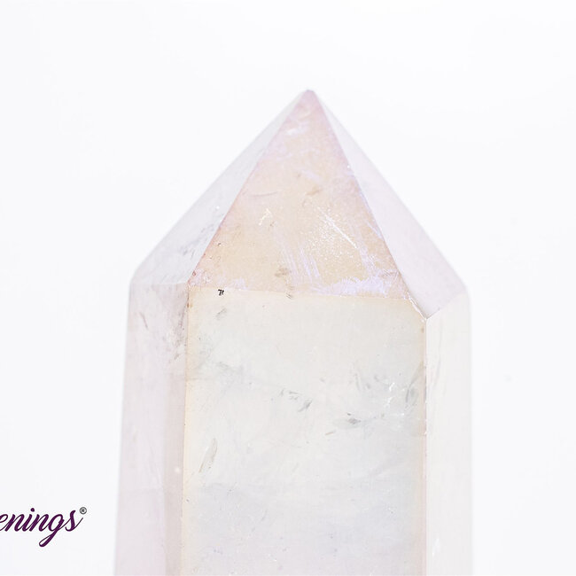 Aura Rose Quartz Tower Point Generator- Medium (3-4)"