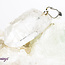 Clear Quartz Pendants -  Point 1" Rough Raw Natural - Silver Plated