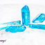 Blue Aura Quartz (Titanium) Points - Clear Medium