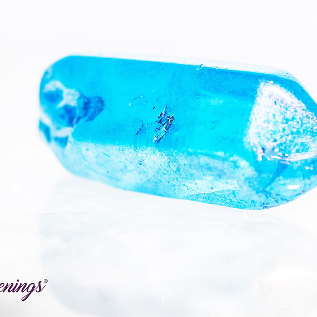 Blue Aura Quartz (Titanium) Points - Clear Medium