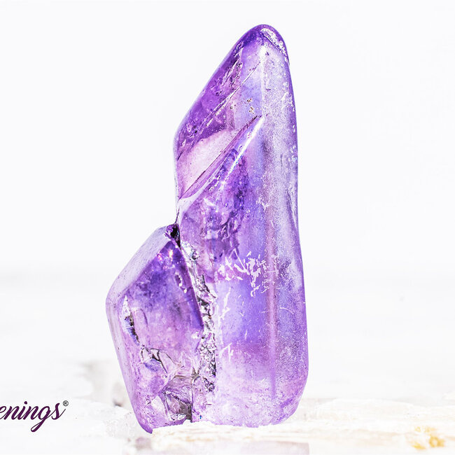 Purple Aura Quartz Points - Small Indigo Tanzan - Rough Raw