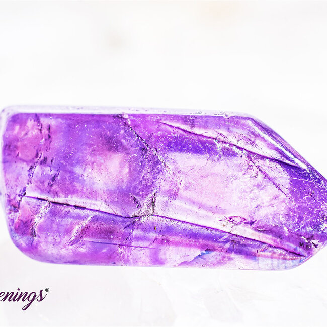 Purple Aura Quartz Points - Small Indigo Tanzan - Rough Raw