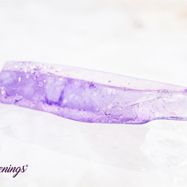 Purple Aura Quartz Points - Small Indigo Tanzan - Rough Raw