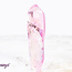 Pink (Rose) Aura Clear Crystal Quartz - Points Rough Raw