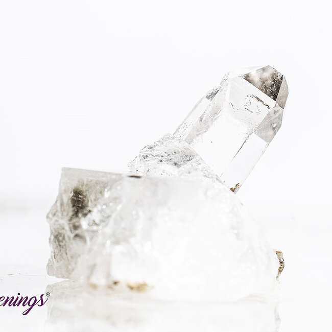 Chlorite Cluster - Garden Landscape Lodoite Phantom Ghost Quartz - Small Rough Raw Natural