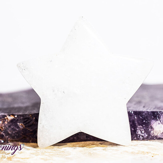 Clear (Crystal) Quartz Stars - Medium