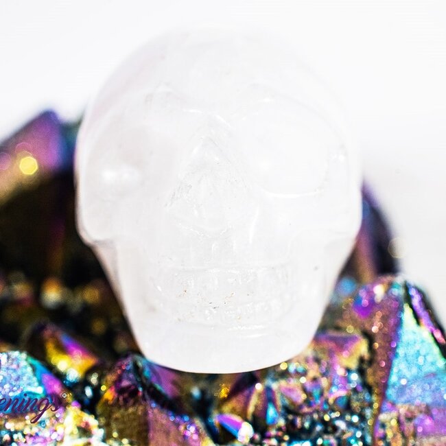 Clear (Crystal) Quartz Skulls - Mini