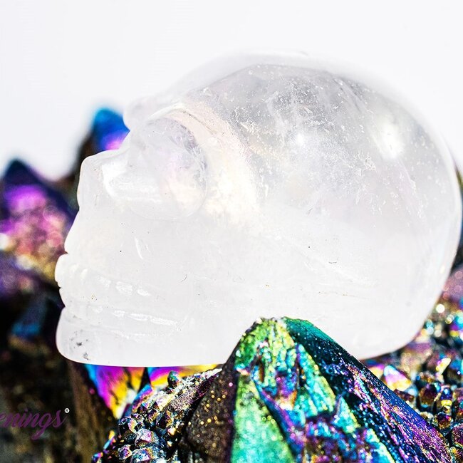 Clear (Crystal) Quartz Skulls - Mini