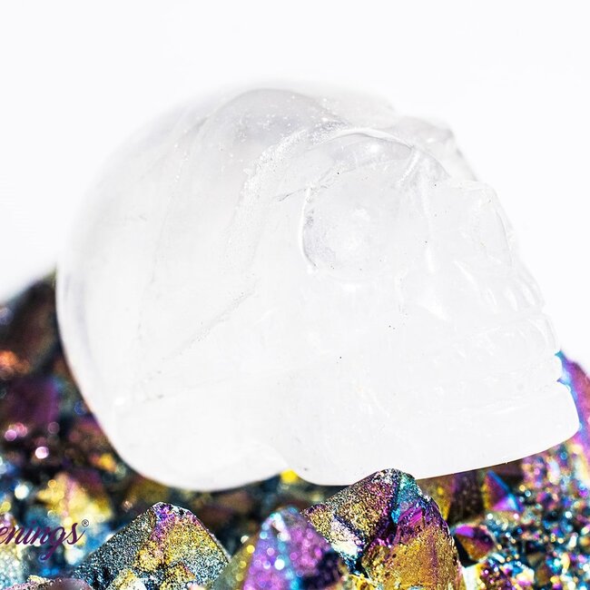 Clear (Crystal) Quartz Skulls - Mini