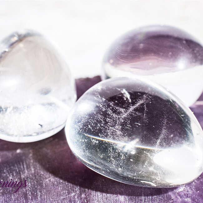 Clear (Crystal) Quartz - Tumbled Large Smooth