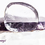 Clear (Crystal) Quartz Flat Stone - Mini Oval (1") Slice Slab