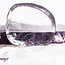 Clear Quartz Flat Stone - Mini Oval (1") Slice Slab