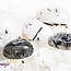 Black Tourmaline in Clear Quartz (Tourmalated Tourmalinated Rutilated Quartz) - Tumbled