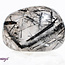 Black Tourmaline in Clear Quartz (Tourmalated Tourmalinated Rutilated Quartz) - Tumbled