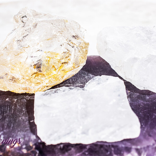 Clear (Crystal) Quartz Small - Rough Raw Natural