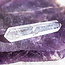 Clear (Crystal) Quartz Double Terminated DT Points - Mini Grid Faceted