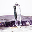 Clear (Crystal) Quartz Double Terminated DT Points - Mini Grid Faceted